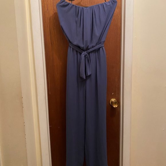 Forever 21 Pants - 🎁Blue Strapless Jumpsuit